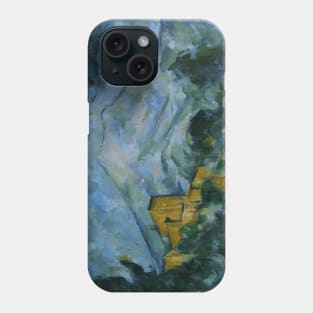 Mont Sainte-Victoire and Chateau Noir by Paul Cezanne Phone Case