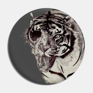 Decaying Tiger Pin