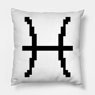 Pisces pixel Pillow