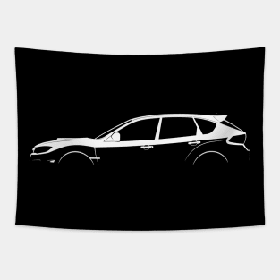 Subaru Impreza WRX STI Hatchback (GR) Silhouette Tapestry