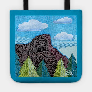 Electric Blue Butte Tote