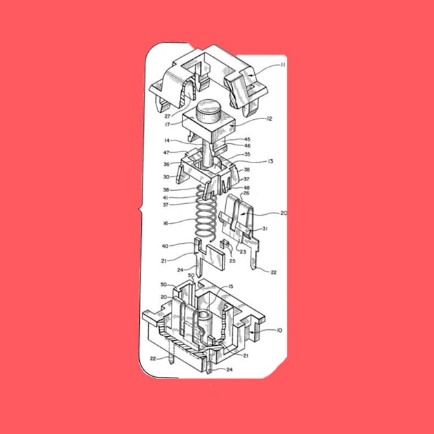 Mechanical Keyboard switch by PSdesigns