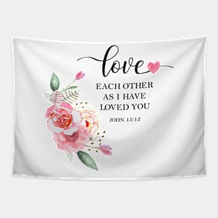 Love each other as I have loved you Tapestry