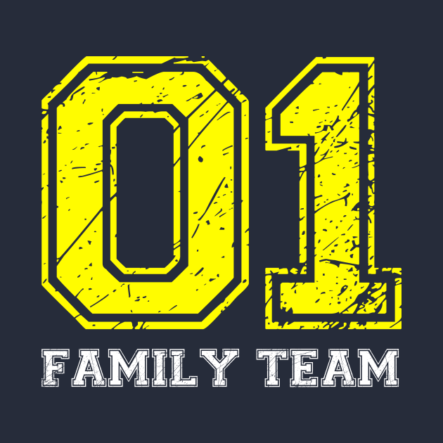 Funny T-Shirt 01 Family Team for Everyday by SparkStyleStore