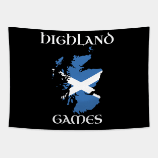 Highland Games Scotland Tapestry