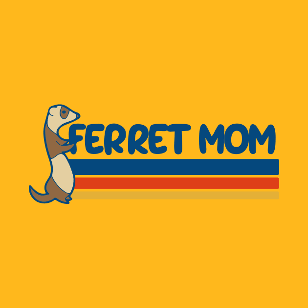 Ferret Mom by bubbsnugg