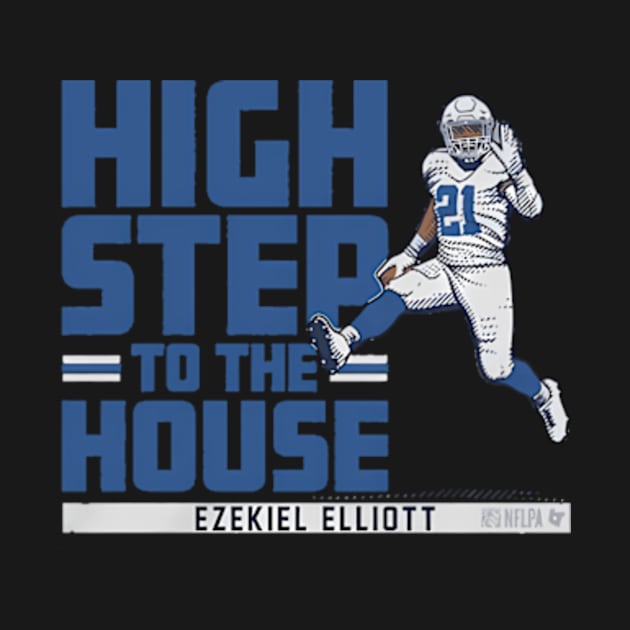 Ezekiel Elliott High Step To The House by caravalo