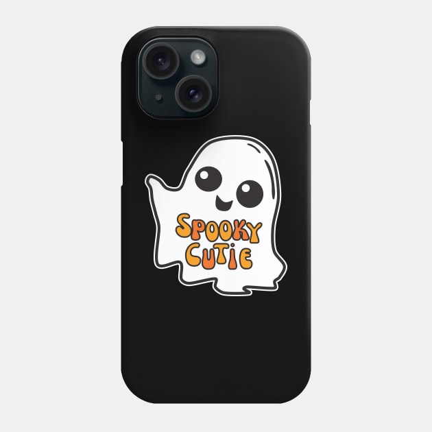 Spooky Cutie Ghost Phone Case by Nice Surprise