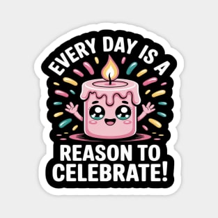 Candles Birthday Theme Therapeutic Ambience Candlelight Magnet