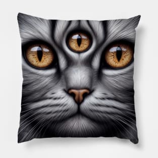 Extremely Meow & Incredibly Close Pillow