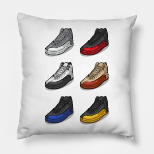 AJ 12 Retro Sneaker Pillow