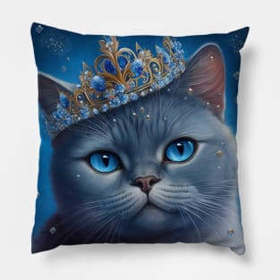 Royal British Shorthair Kitten Pillow