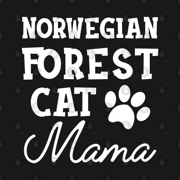 Norwegian Forest Cat Mama by KC Happy Shop