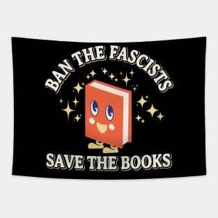 Ban the fascists save the books Cute Tapestry