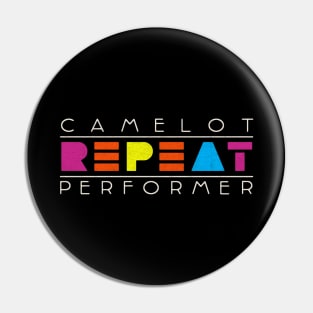 Camelot Music Repeat Performer Vintage Style Pin