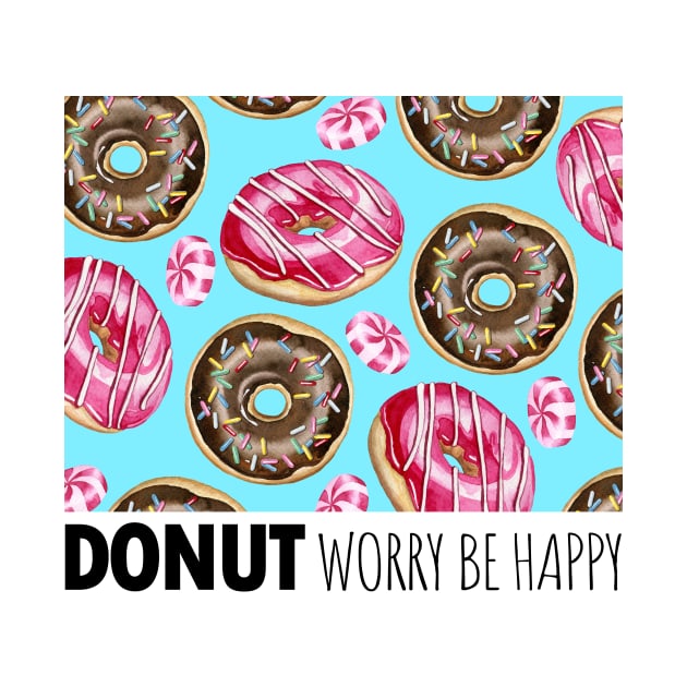 Donut lovers print by Simple Wishes Art