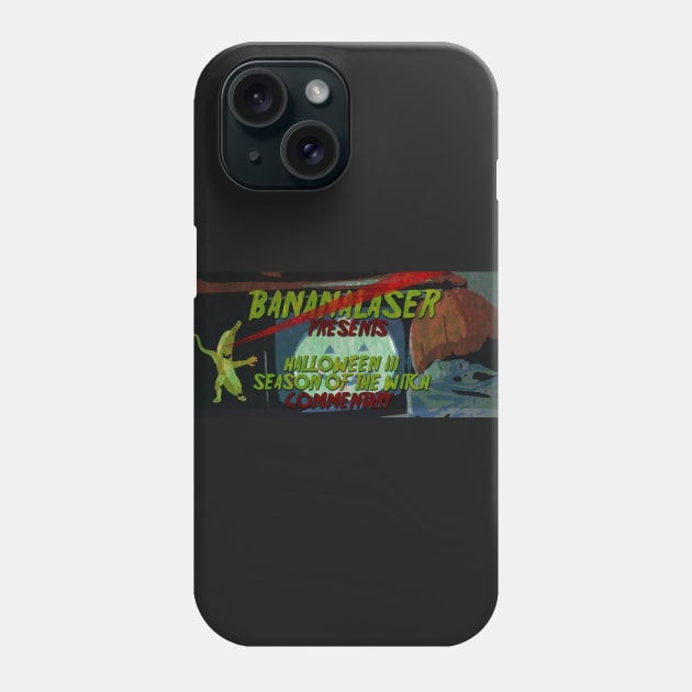 Bananalaser Halloween 3 Phone Case by Horrorphilia