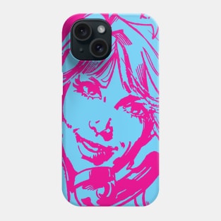 Woman Telephone Phone Case