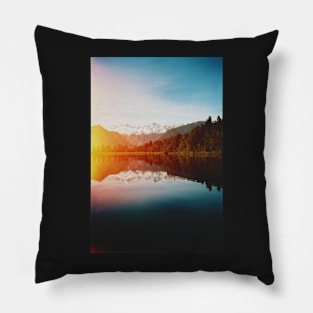 Lake Matheson Pillow