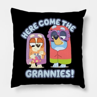 here come the grannies Pillow
