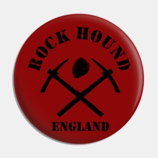 Rockhound England Pin