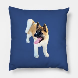 Akita Puppy Akita Inu Cute Puppy Dog Pillow