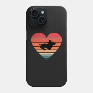 Dachshund Heart Phone Case