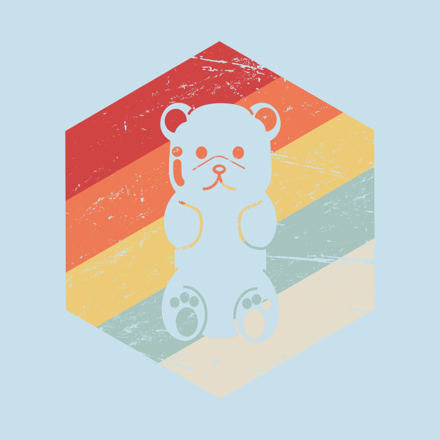 Disover Retro 70s Gummy Bear - Gummy Bear - T-Shirt