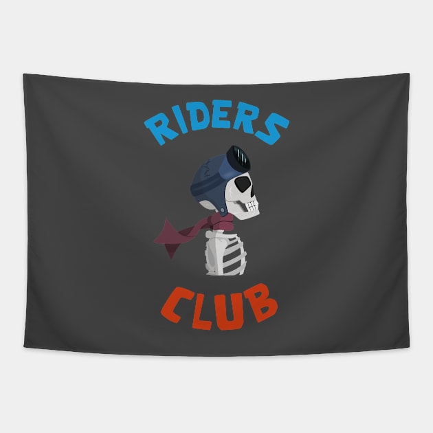 Riders Club Tapestry by Marshallpro