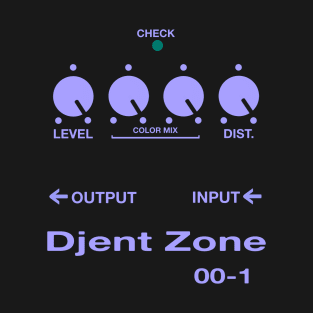 Guitar Pedal DJENT ZONE Purple T-Shirt