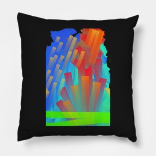 Volcano Eruption Pillow