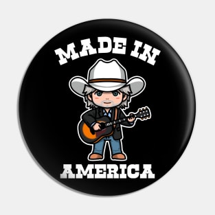 Country man Pin