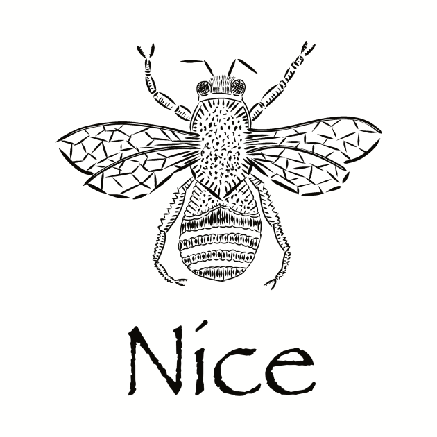 Bee nice by Rickido