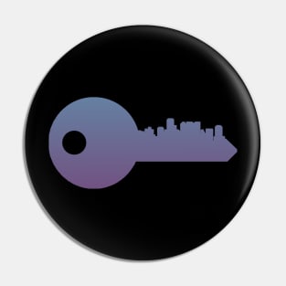 Key Skyline City New York NY Pin