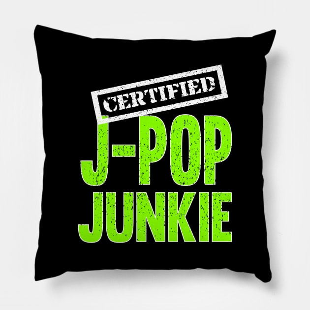 Certified J-POP Junkie Pillow by WhatTheKpop