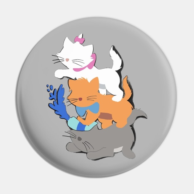 The Aristocats Pin by aliceborg12