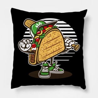 Gangster Taco Pillow