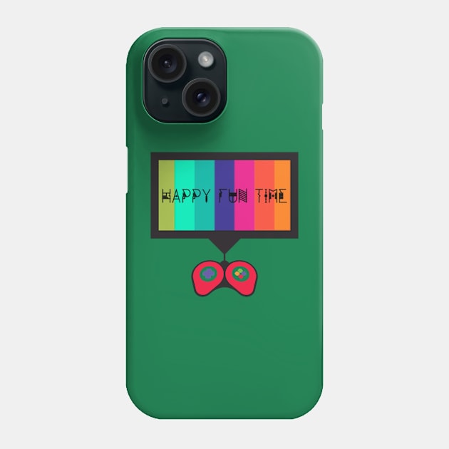 Always a Fun Time at Happy Fun Time! Phone Case by Lellow Flingamos