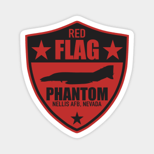 F-4 Phantom Red Flag Magnet