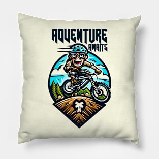 adventure awaits Pillow