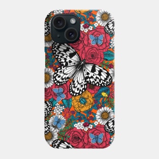 A colorful garden Phone Case