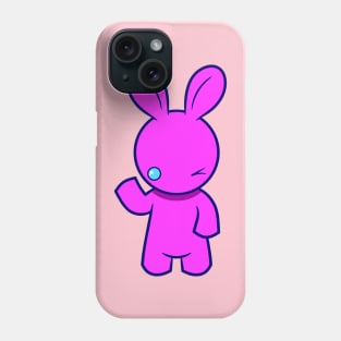 Wink Rabbit 5 Phone Case