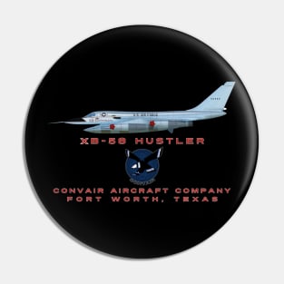 Convair XB-58 Hustler 55-0660 Pin