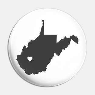 West Virginia Love Pin