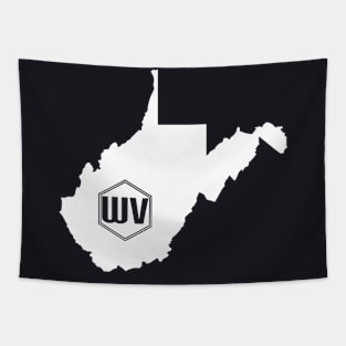 West Virginia Homer (White) Tapestry