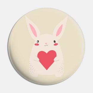 Lovely Cute Bunny Pin