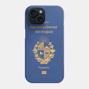 Uruguay passport Phone Case