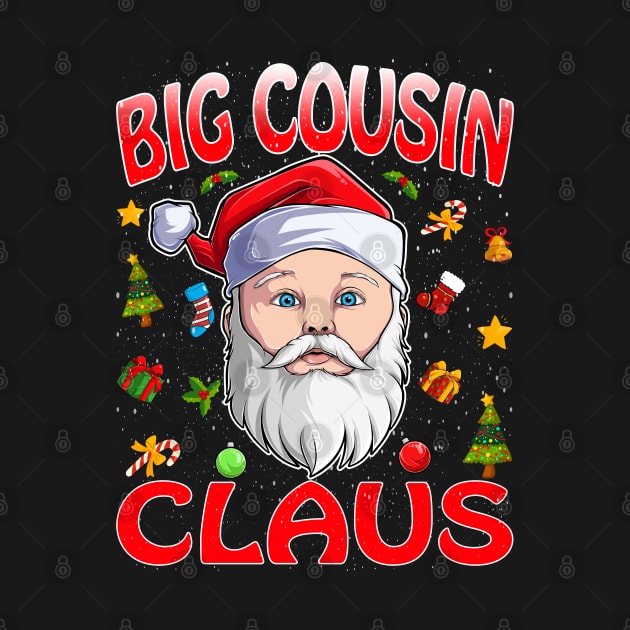 Big Cousin Santa Claus Christmas Matching Costume by intelus