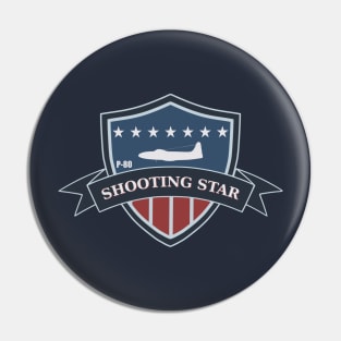 P-80 Shooting Star Pin