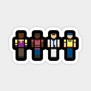 Minimalist Survivors 2 Magnet